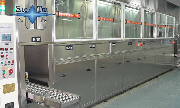 在平板玻璃加工中使用超聲波清洗機(jī)清洗